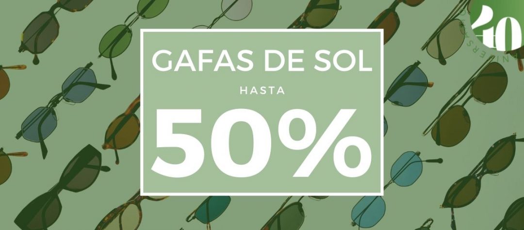 Gafas sol 50%